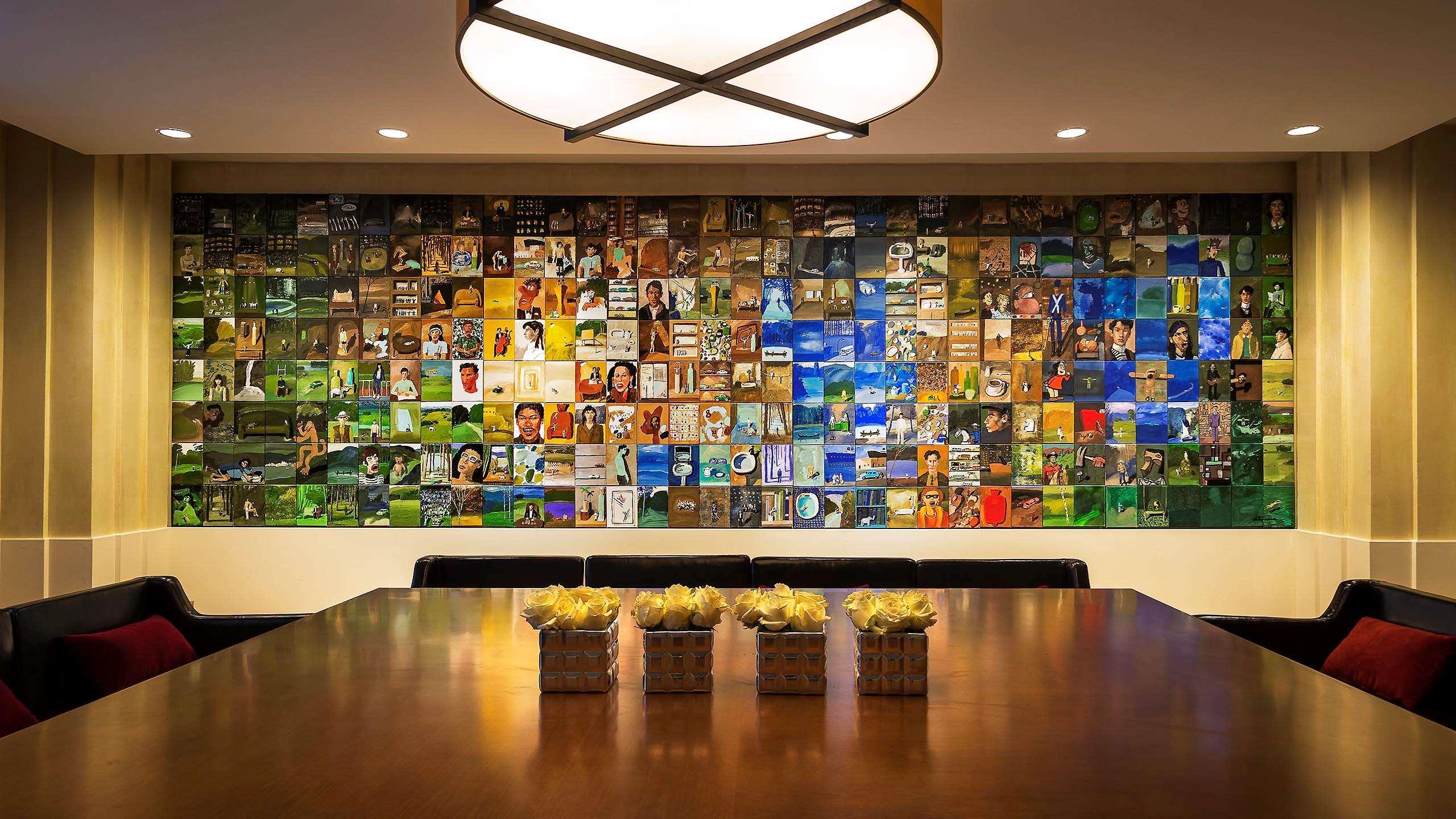 Sofitel Montevideo Casino Carrasco & Spa Eksteriør bilde The Wall of Fame at the headquarters of the National Basketball Players Association