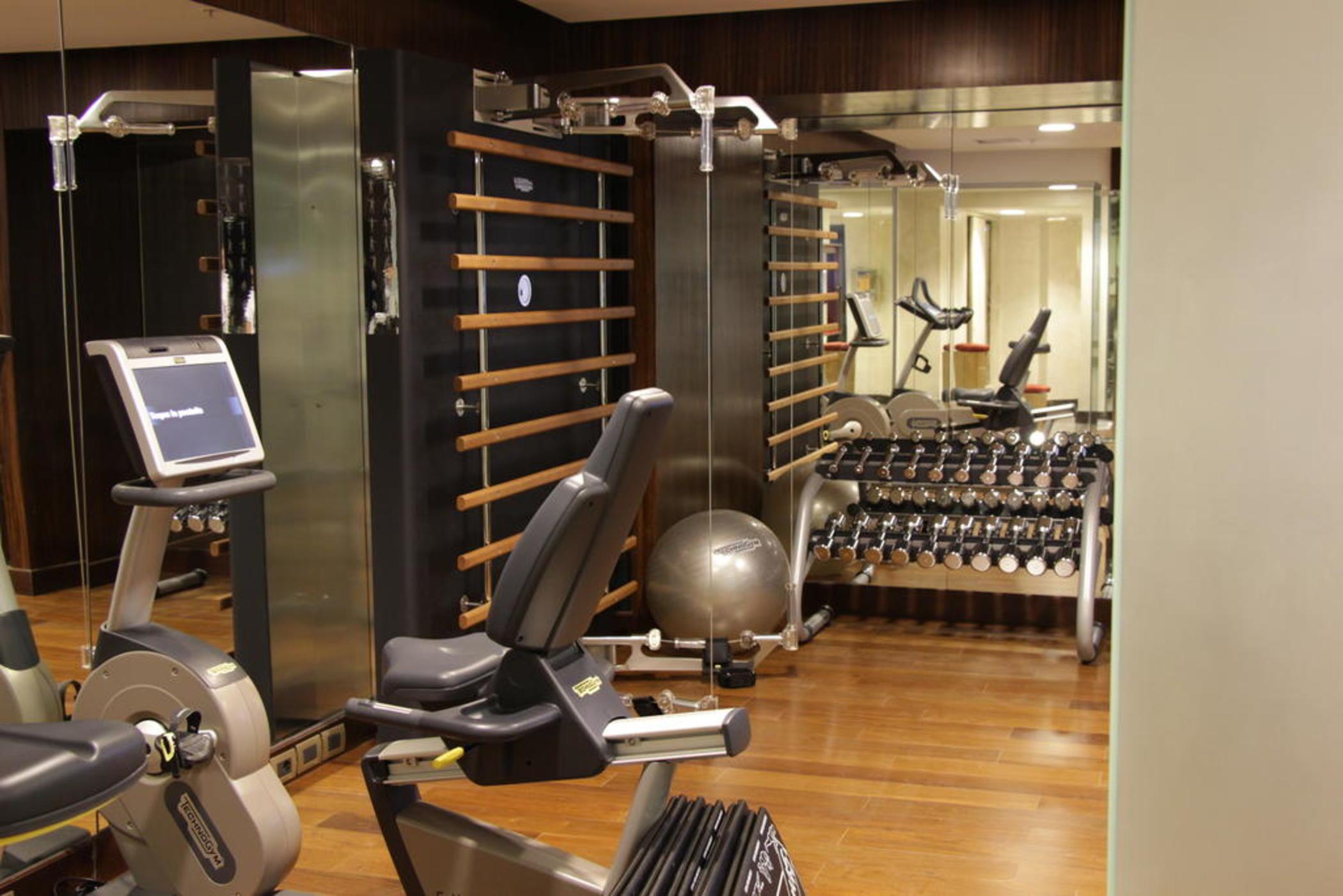 Sofitel Montevideo Casino Carrasco & Spa Eksteriør bilde The gym at the hotel