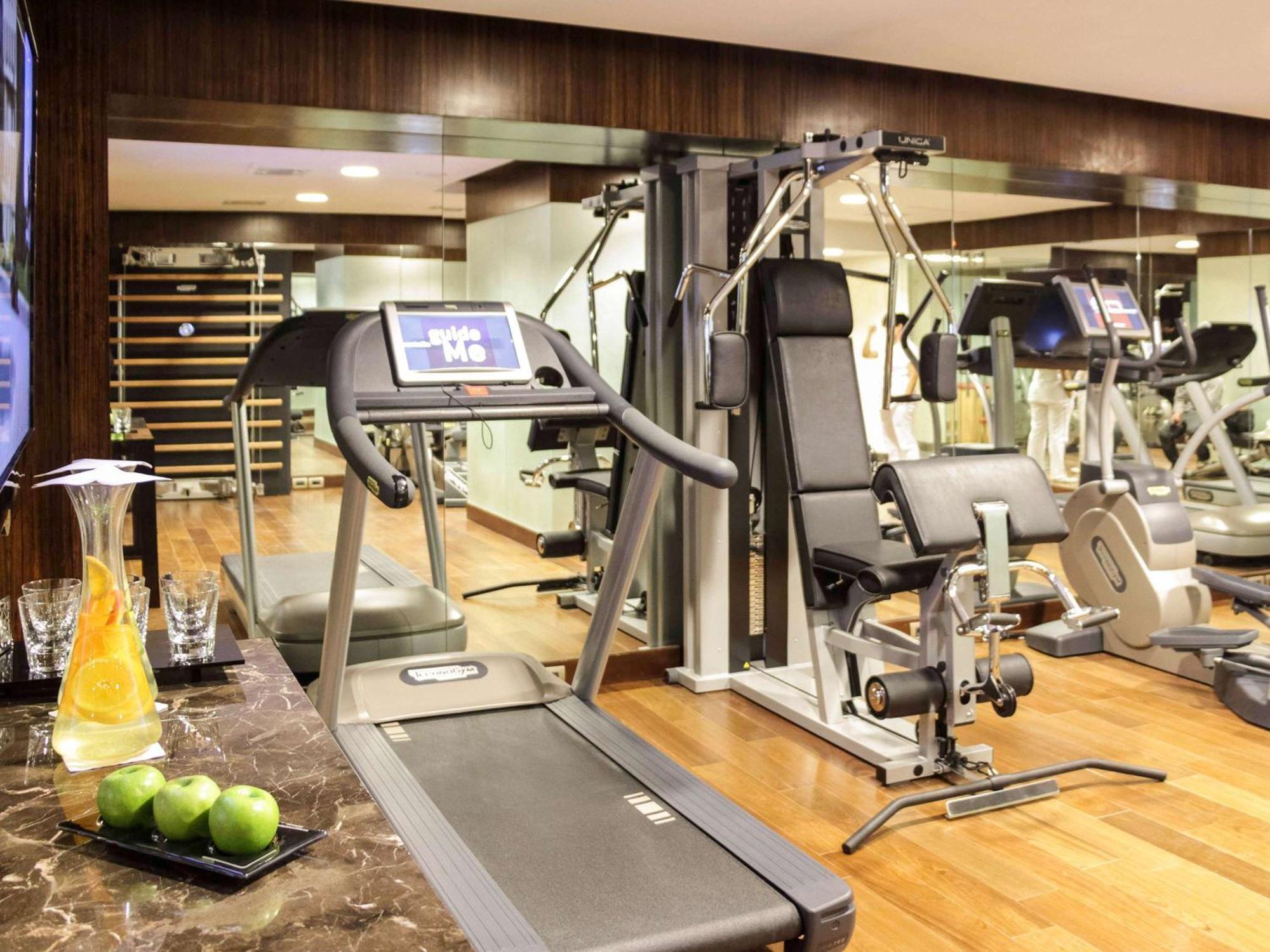 Sofitel Montevideo Casino Carrasco & Spa Eksteriør bilde The gym at the hotel